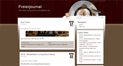 Desktop Screenshot of freierjournal.com